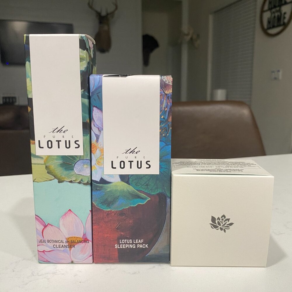 The Pure Lotus Korea Clean & Vegan Skincare Bundle of 3